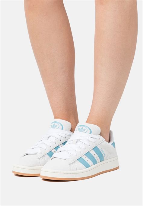 blauw wit adidas|adidas blue shoes for women.